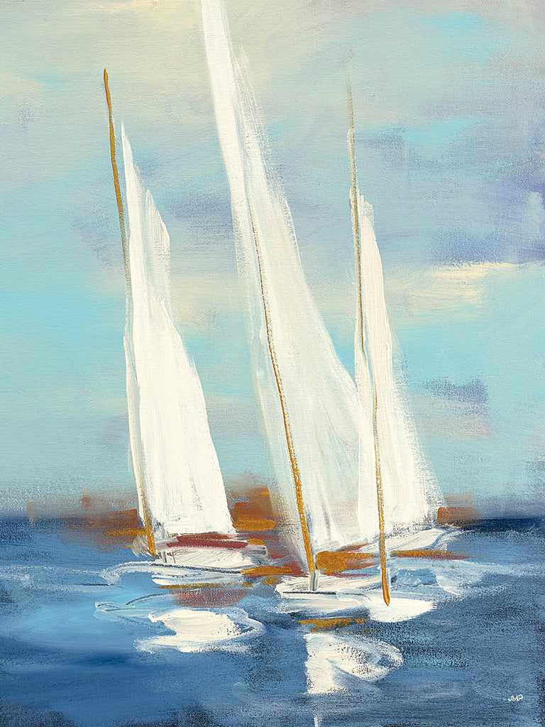 Reproduction of Summer Regatta III by Julia Purinton - Wall Decor Art