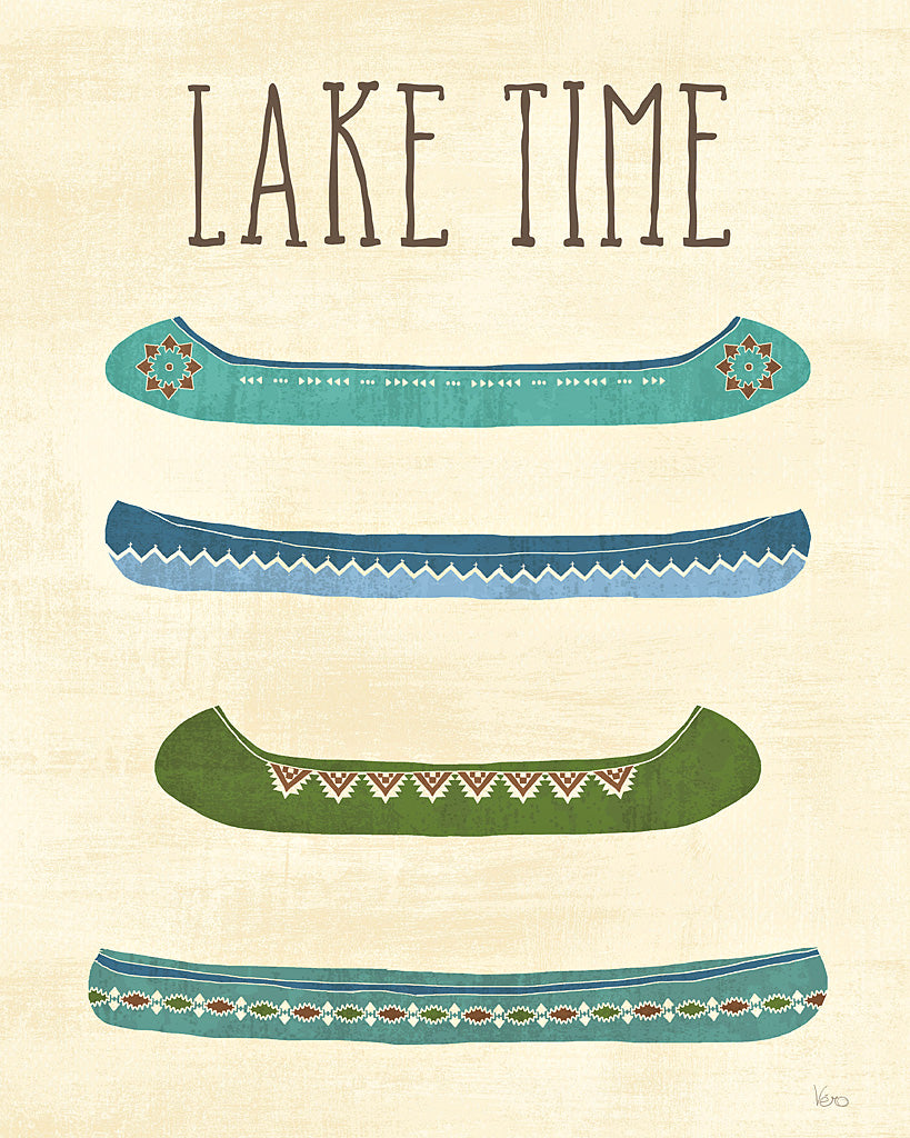 Reproduction of Lake Retreat V by Veronique Charron - Wall Decor Art