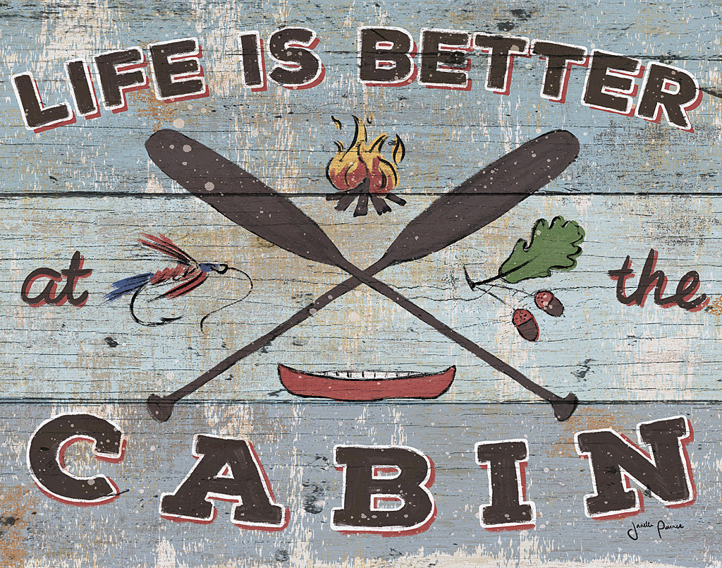 Reproduction of Cabin Fever I by Janelle Penner - Wall Decor Art