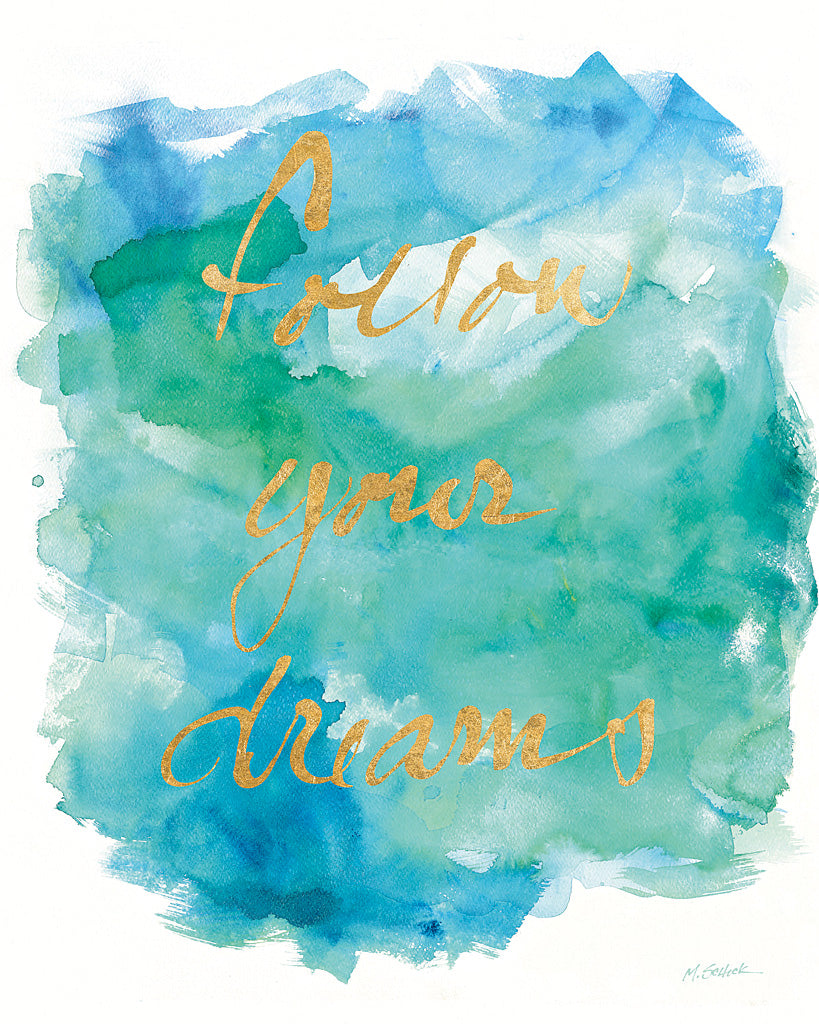 Reproduction of Sea Glass Saying by Mike Schick - Wall Decor Art