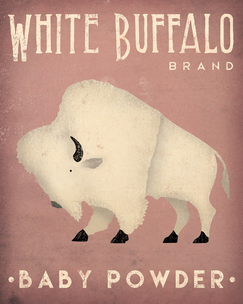 Reproduction of Buffalo Bison IV by Ryan Fowler - Wall Decor Art