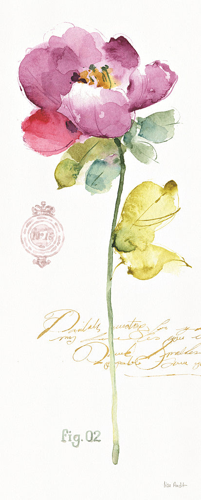 Reproduction of Rainbow Seeds Loose Floral II by Lisa Audit - Wall Decor Art