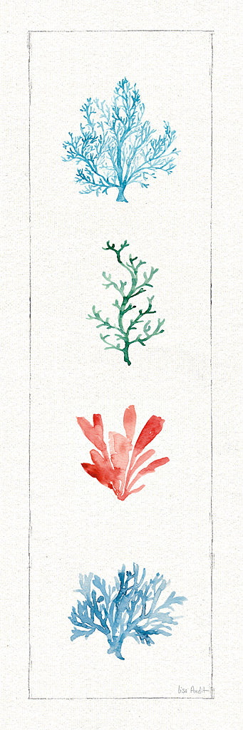 Reproduction of Water Coral VIII by Lisa Audit - Wall Decor Art
