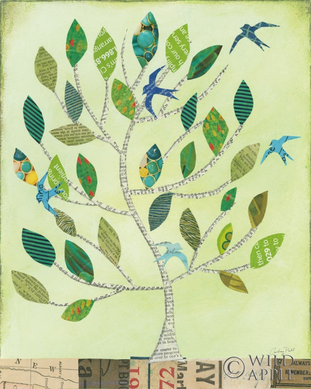 Reproduction of The Seasons II by Courtney Prahl - Wall Decor Art