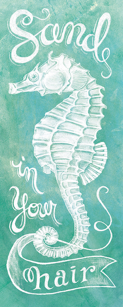 Reproduction of Sea Horse by Mary Urban - Wall Decor Art