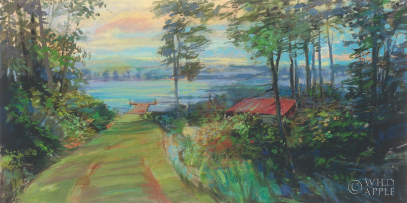 Reproduction of Collins Lake by Carol Rowan - Wall Decor Art