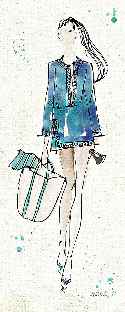 Reproduction of Beach Divas IV by Anne Tavoletti - Wall Decor Art