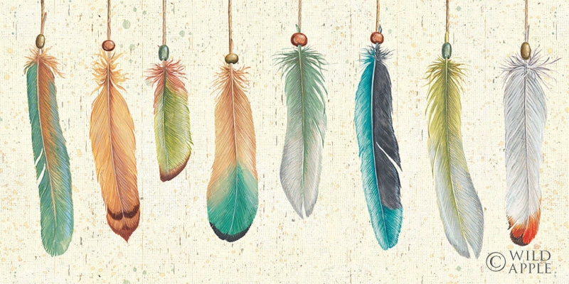 Reproduction of Feather Tales VIII by Daphne Brissonnet - Wall Decor Art