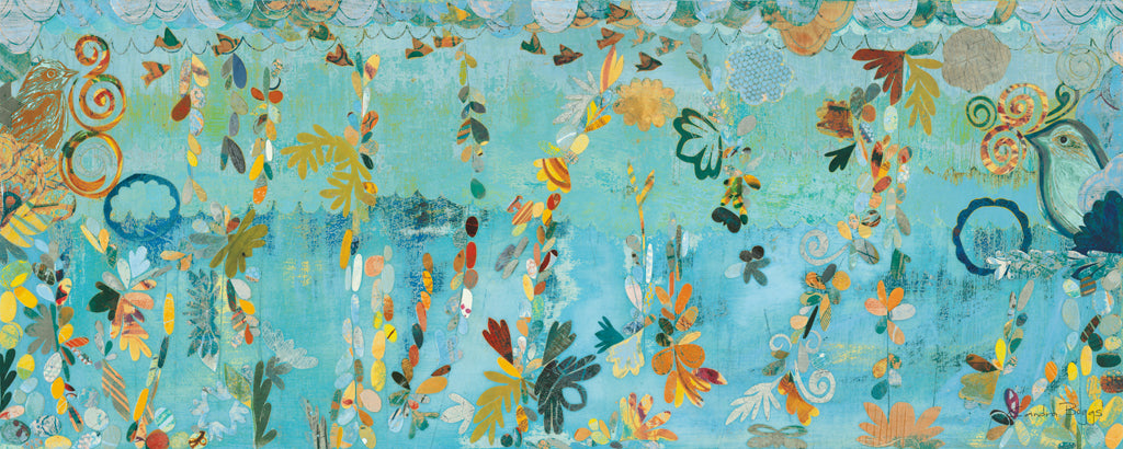 Reproduction of Converse Blue by Candra Boggs - Wall Decor Art