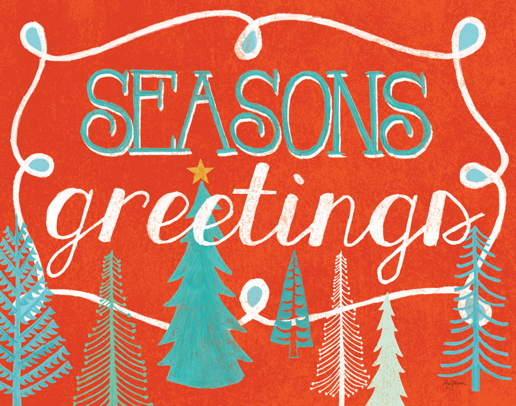 Reproduction of Seasons Greetings by Mary Urban - Wall Decor Art