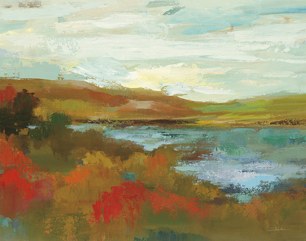 Reproduction of Autumn Symphony Crop by Silvia Vassileva - Wall Decor Art