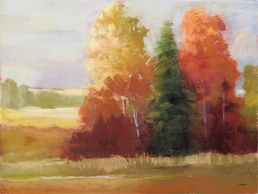 Reproduction of Autumn Leaves by Carol Rowan - Wall Decor Art