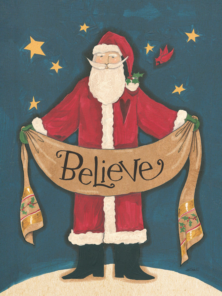 Reproduction of Vintage St Nick IV Crop by Anne Tavoletti - Wall Decor Art