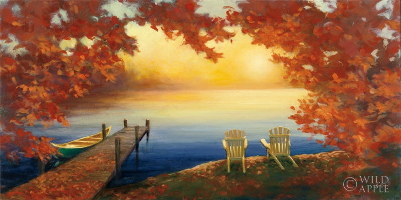 Reproduction of Autumn Glow Crop v2 by Julia Purinton - Wall Decor Art