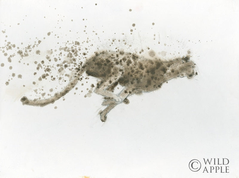 Reproduction of Cheetah by James Wiens - Wall Decor Art