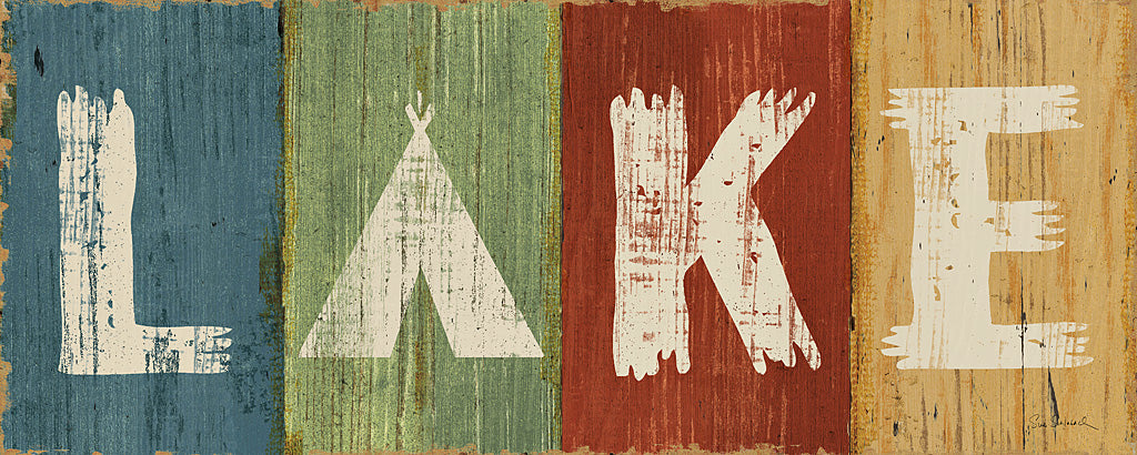 Reproduction of Lake Lodge V by Sue Schlabach - Wall Decor Art