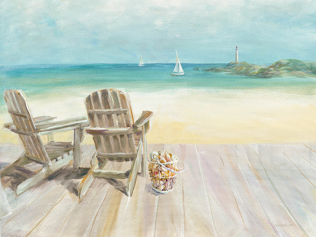 Reproduction of Seaside Morning no Window by Danhui Nai - Wall Decor Art