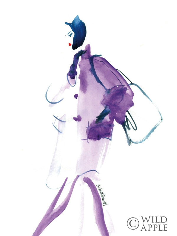 Reproduction of Colorful Fashion IV Crop by Anne Tavoletti - Wall Decor Art