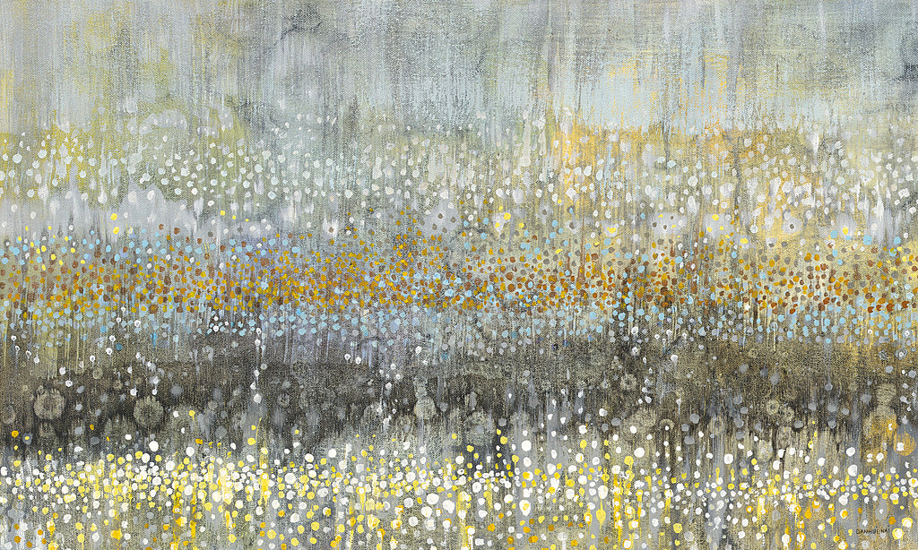 Reproduction of Rain Abstract II Crop by Danhui Nai - Wall Decor Art