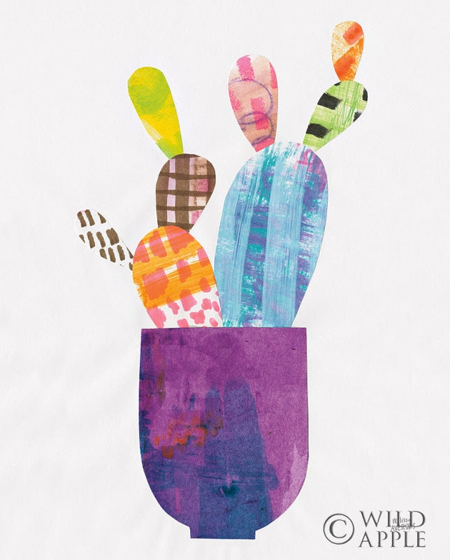Reproduction of Collage Cactus III by Melissa Averinos - Wall Decor Art