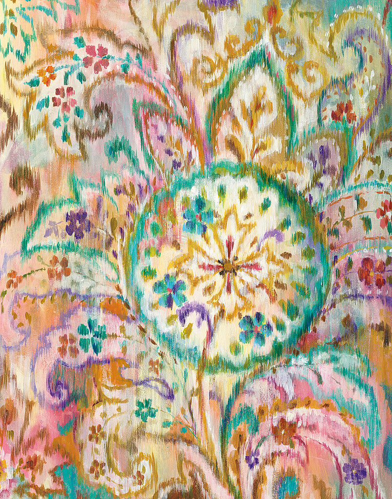 Reproduction of Boho Paisley I by Danhui Nai - Wall Decor Art