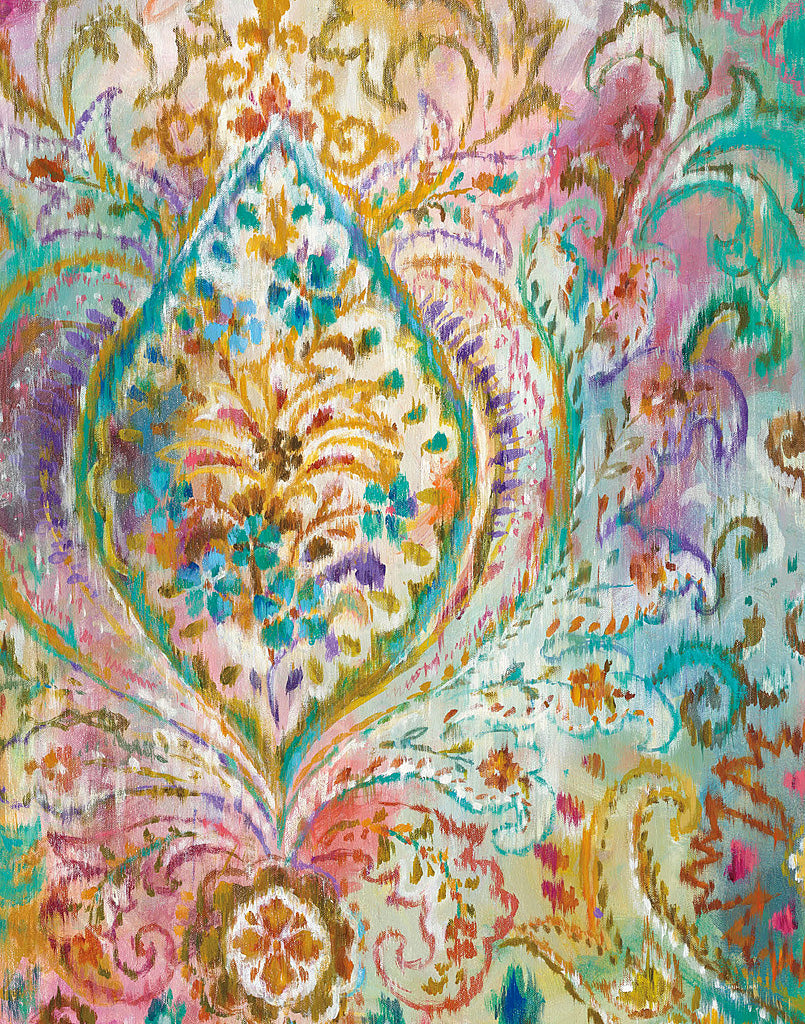 Reproduction of Boho Paisley II by Danhui Nai - Wall Decor Art