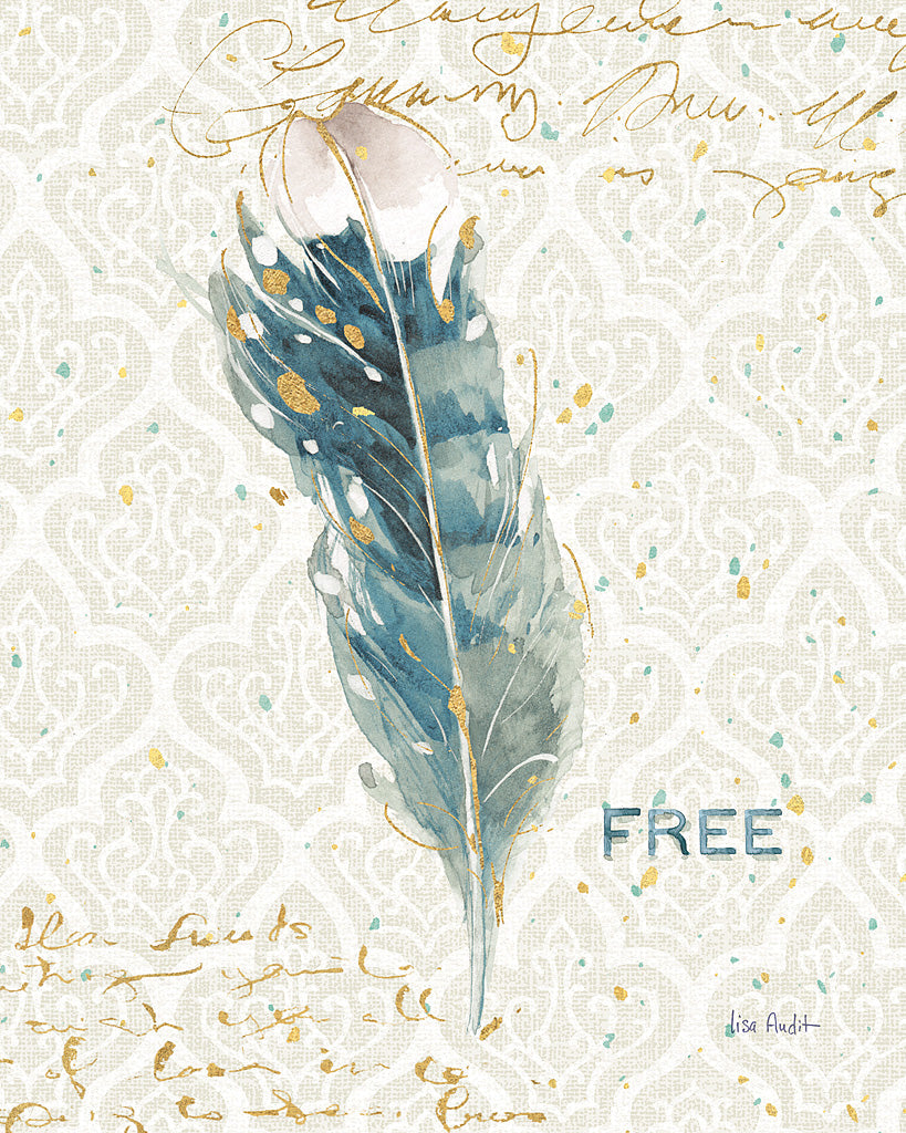 Reproduction of Indigold XX by Lisa Audit - Wall Decor Art