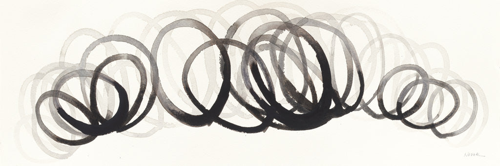 Reproduction of Swirling Element II Crop by Shirley Novak - Wall Decor Art