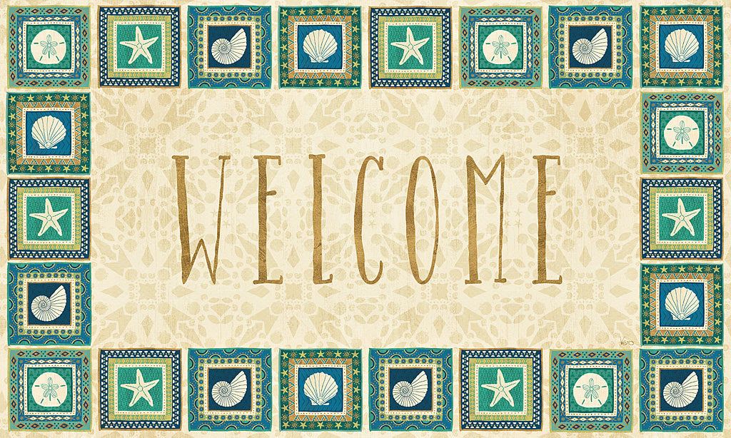 Reproduction of Coastal Treasure XII by Veronique Charron - Wall Decor Art