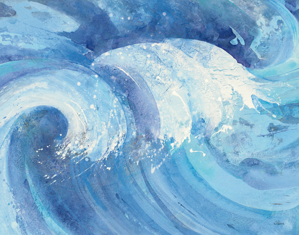 Reproduction of The Big Wave by Albena Hristova - Wall Decor Art