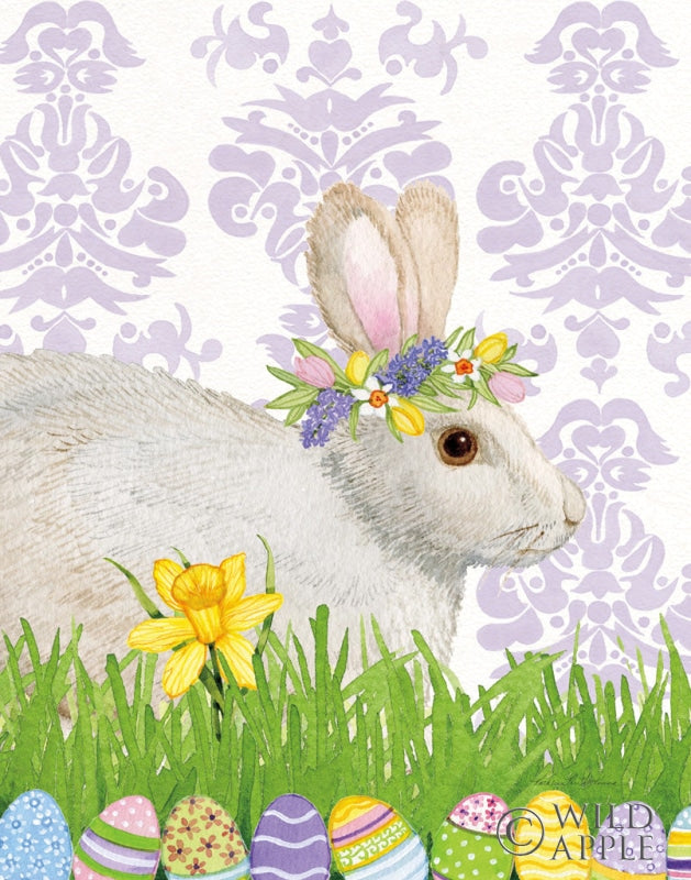 Reproduction of Spring Bunny IV by Kathleen Parr McKenna - Wall Decor Art