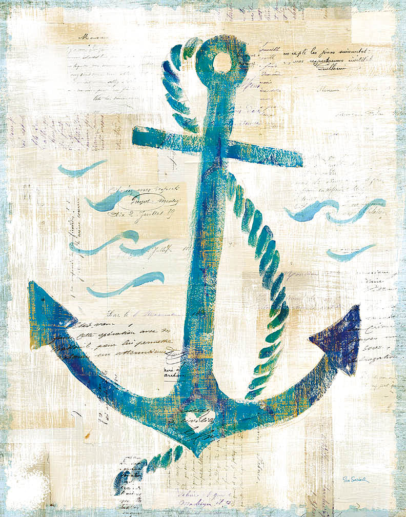 Reproduction of On the Waves IV by Sue Schlabach - Wall Decor Art