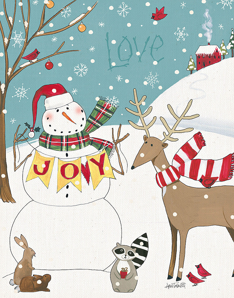 Reproduction of Woodland Christmas V by Anne Tavoletti - Wall Decor Art