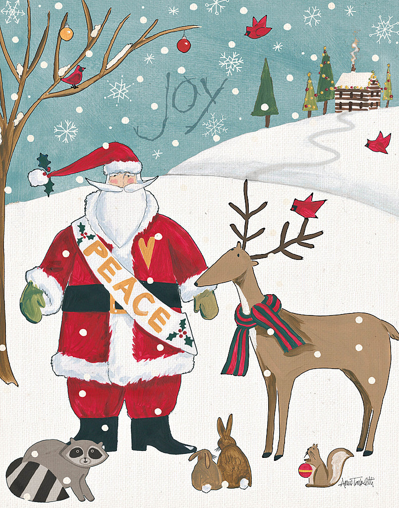 Reproduction of Woodland Christmas VII by Anne Tavoletti - Wall Decor Art