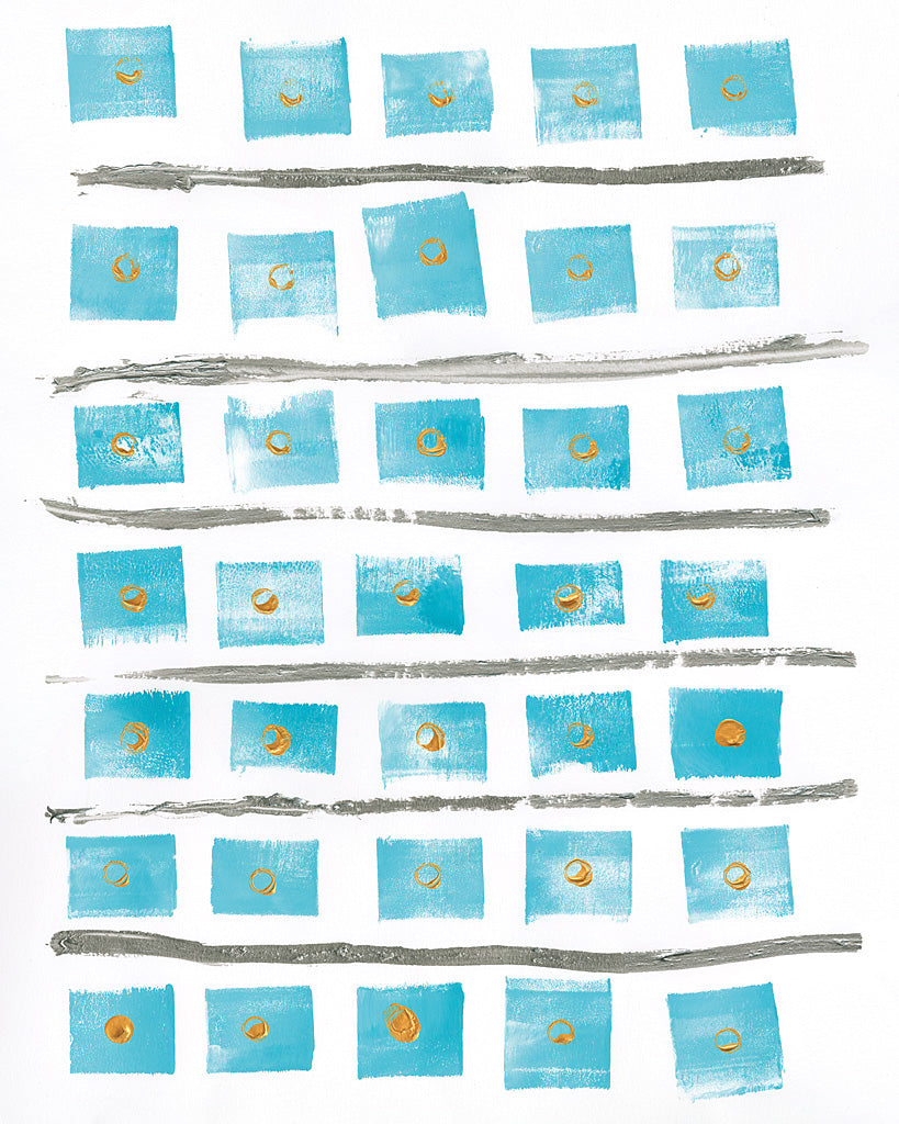 Reproduction of Ocean Blue II by Wild Apple Portfolio - Wall Decor Art