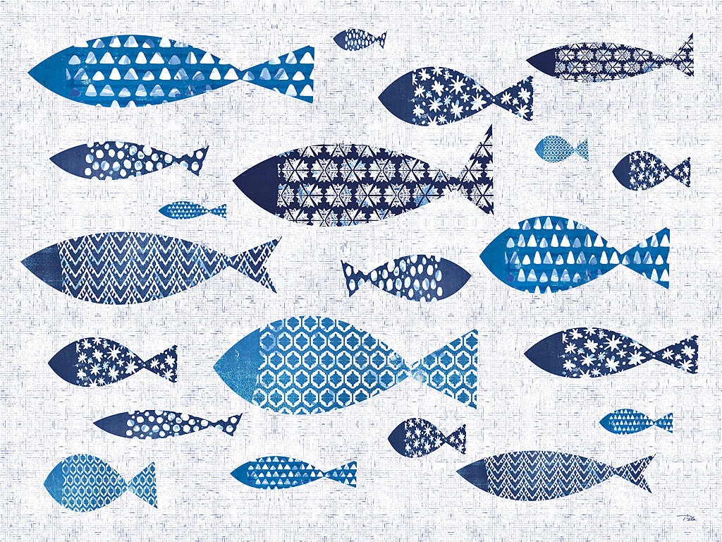 Reproduction of Sunday on the Coast II by Pela - Wall Decor Art