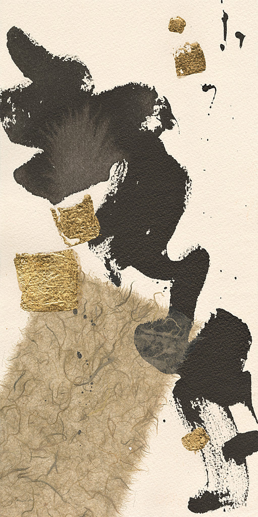 Reproduction of Gilded Collage I by Chris Paschke - Wall Decor Art