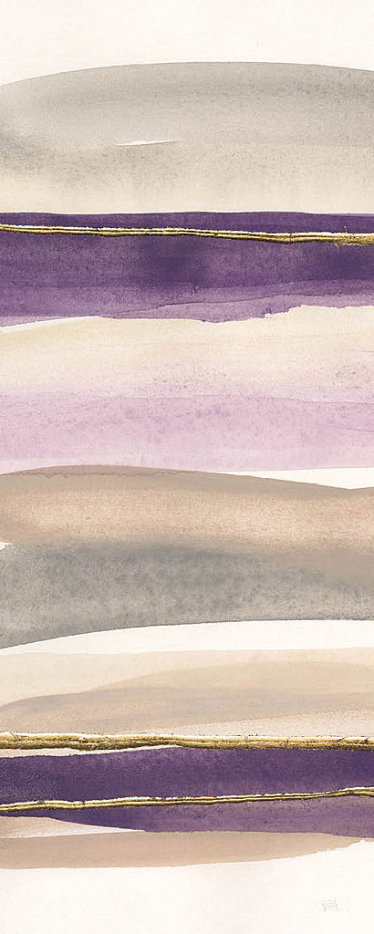 Reproduction of Gilded Amethyst I Crop by Chris Paschke - Wall Decor Art