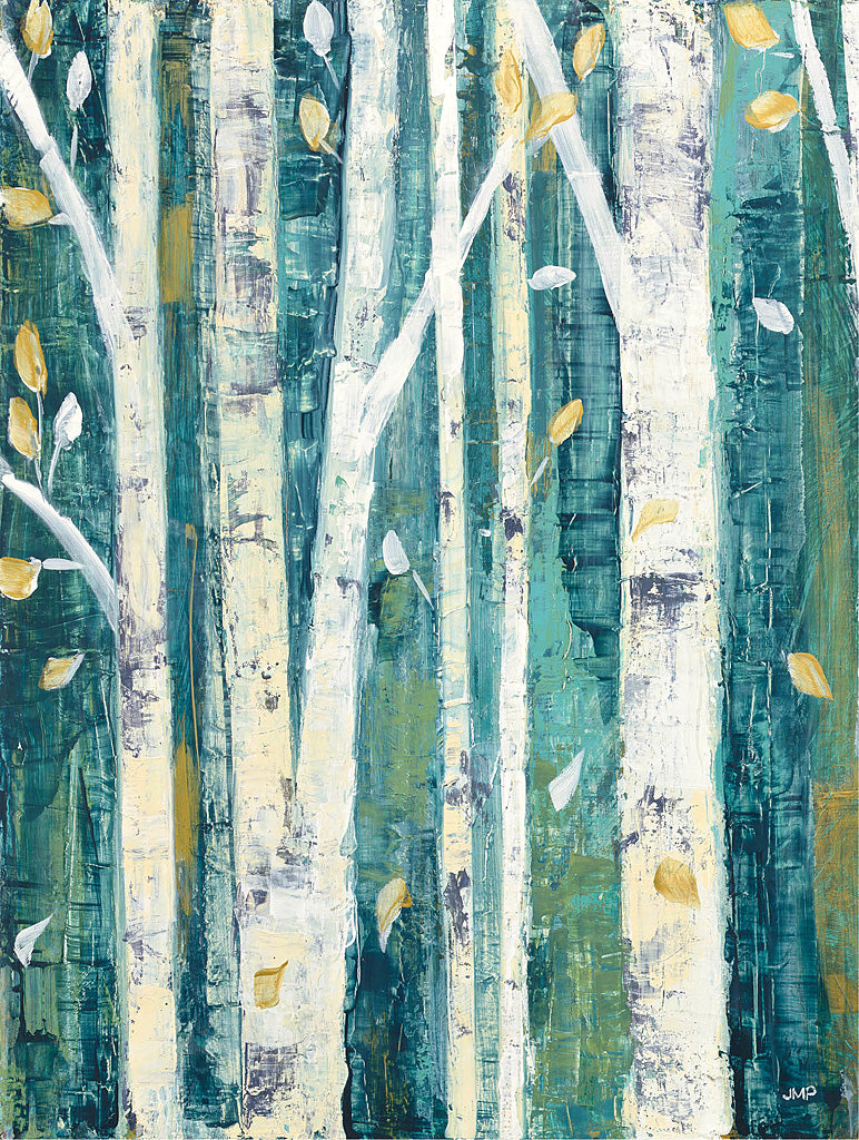 Reproduction of Birches in Spring II by Julia Purinton - Wall Decor Art