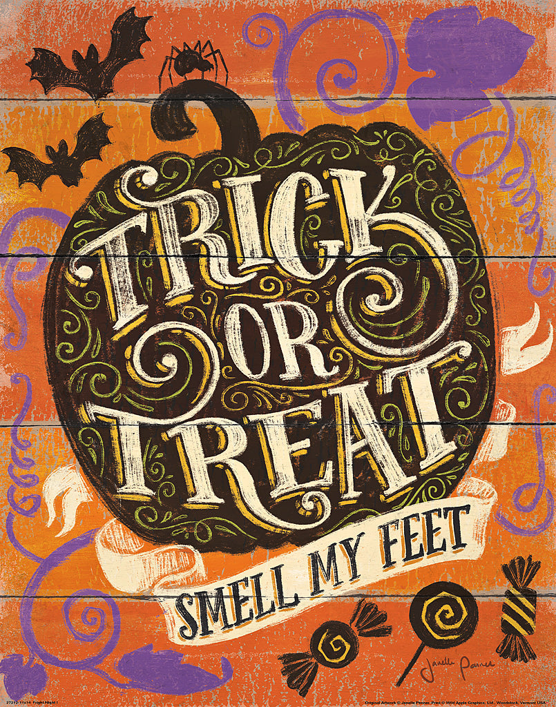 Reproduction of Fright Night I by Janelle Penner - Wall Decor Art