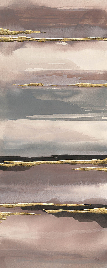 Reproduction of Gilded Morning Fog IV Gold by Chris Paschke - Wall Decor Art