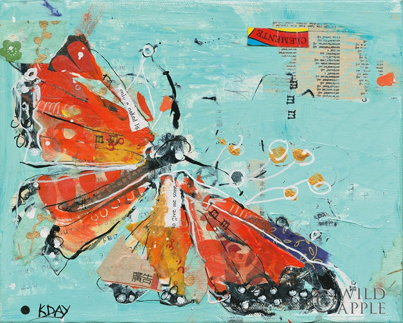 Reproduction of Monarch I by Kellie Day - Wall Decor Art
