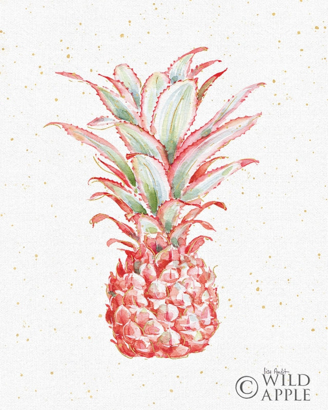 Reproduction of Gracefully Pink XII by Lisa Audit - Wall Decor Art