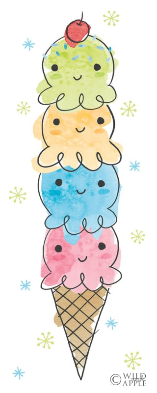 Reproduction of My Treat Panel I by Moira Hershey - Wall Decor Art