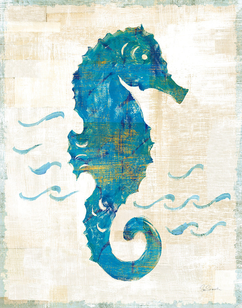 Reproduction of On the Waves III No Script by Sue Schlabach - Wall Decor Art