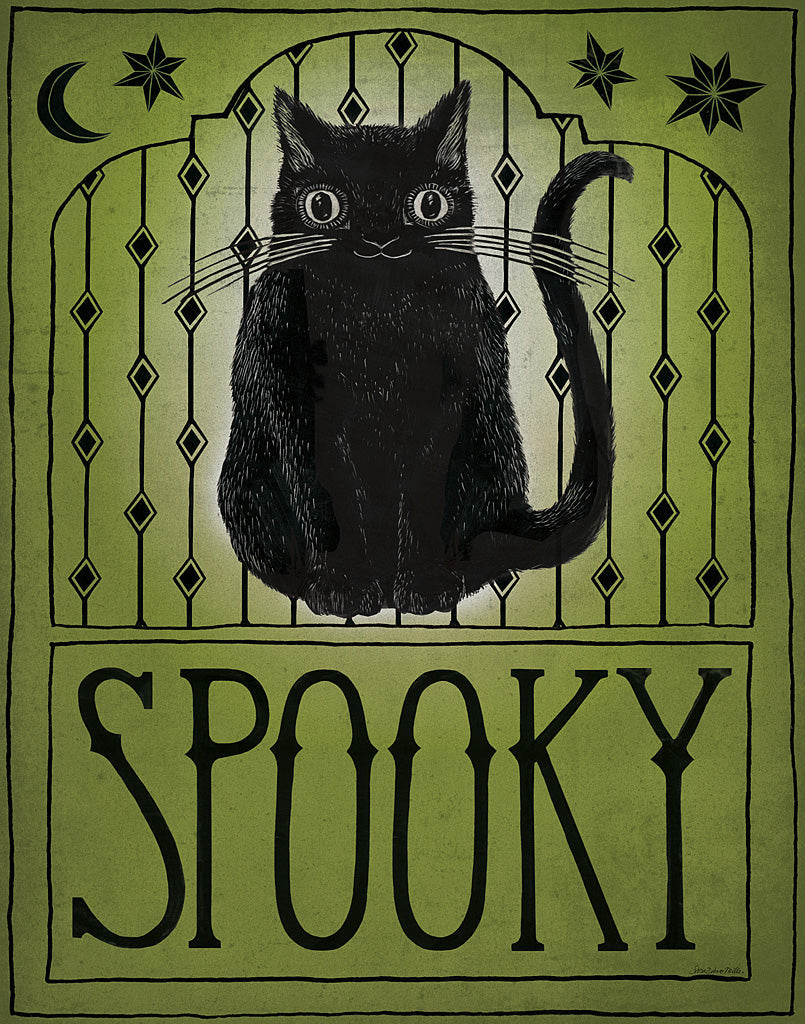 Reproduction of Vintage Halloween Spooky by Sara Zieve Miller - Wall Decor Art