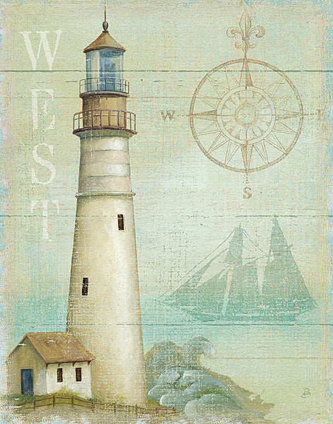 Reproduction of West Coastal Light by Daphne Brissonnet - Wall Decor Art