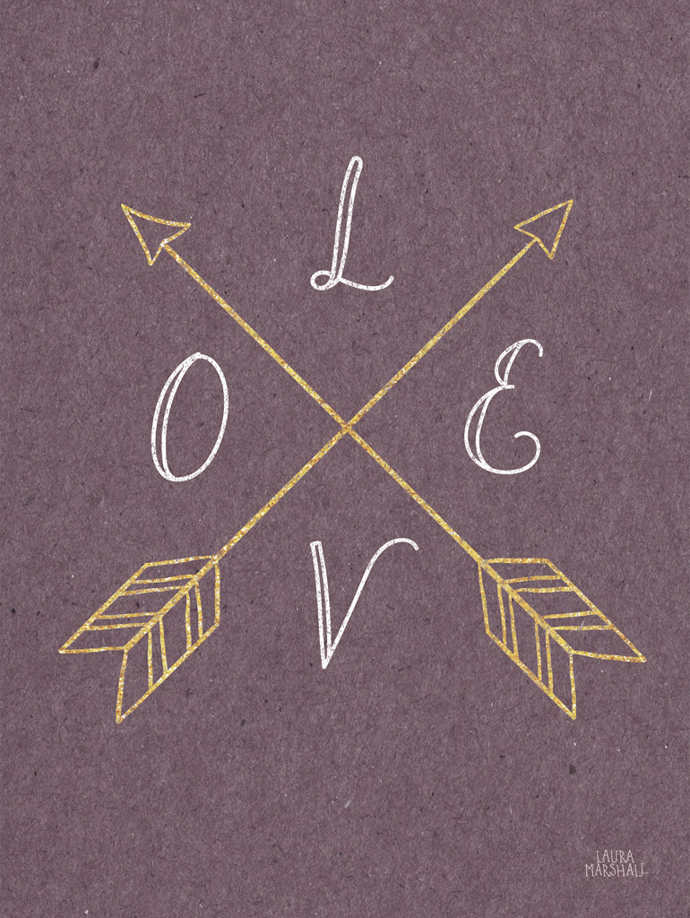 Reproduction of Lovestruck II by Laura Marshall - Wall Decor Art