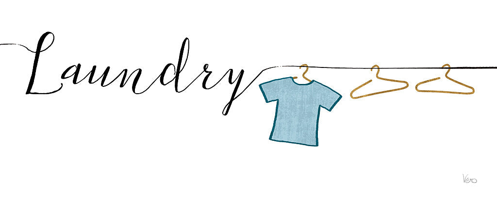 Reproduction of Wash and Dry I by Veronique Charron - Wall Decor Art