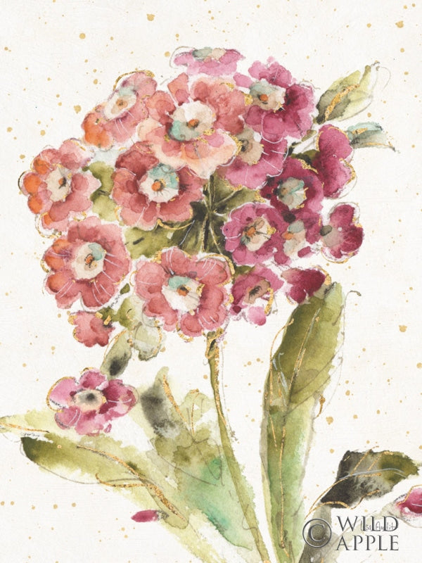 Reproduction of Country Bloom II Crop by Lisa Audit - Wall Decor Art